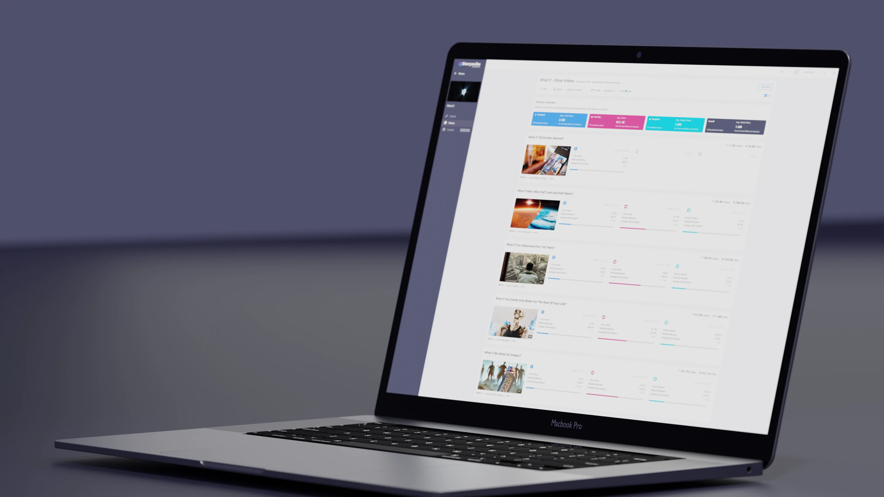 Storysuite video overview page